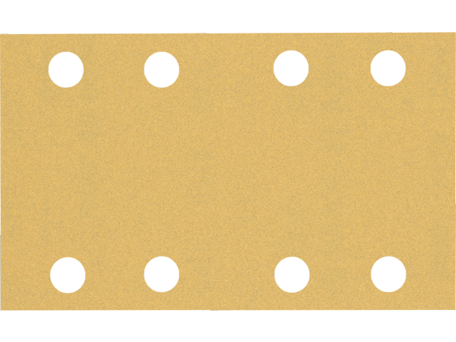 Brusni papir EXPERT Bosch z 8 luknjami za vibracijske brusilnike, Dimenzije: 80x133mm, Zrnatost: 120, 2608900881